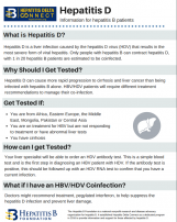 Printable Fact Sheets (English) » Hepatitis B Foundation