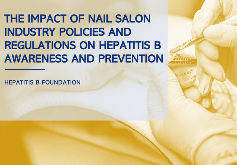 New Report: Increasing Hepatitis B Awareness And Prevention In The Nail ...