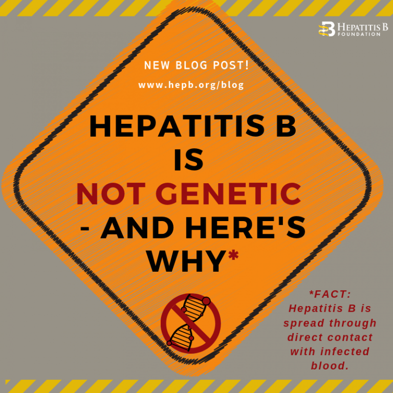 Hepatitis B Is NOT A Genetic Disease - And Here's Why - Hepatitis B ...